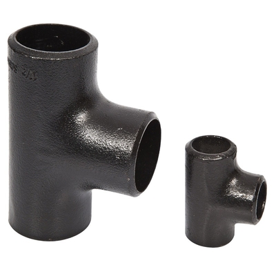 Hot Sale First Grade Carbon Steel 180 Degree Elbow Mild Steel Pipe Bend Fitting Seamless Straight/Reducing Tee